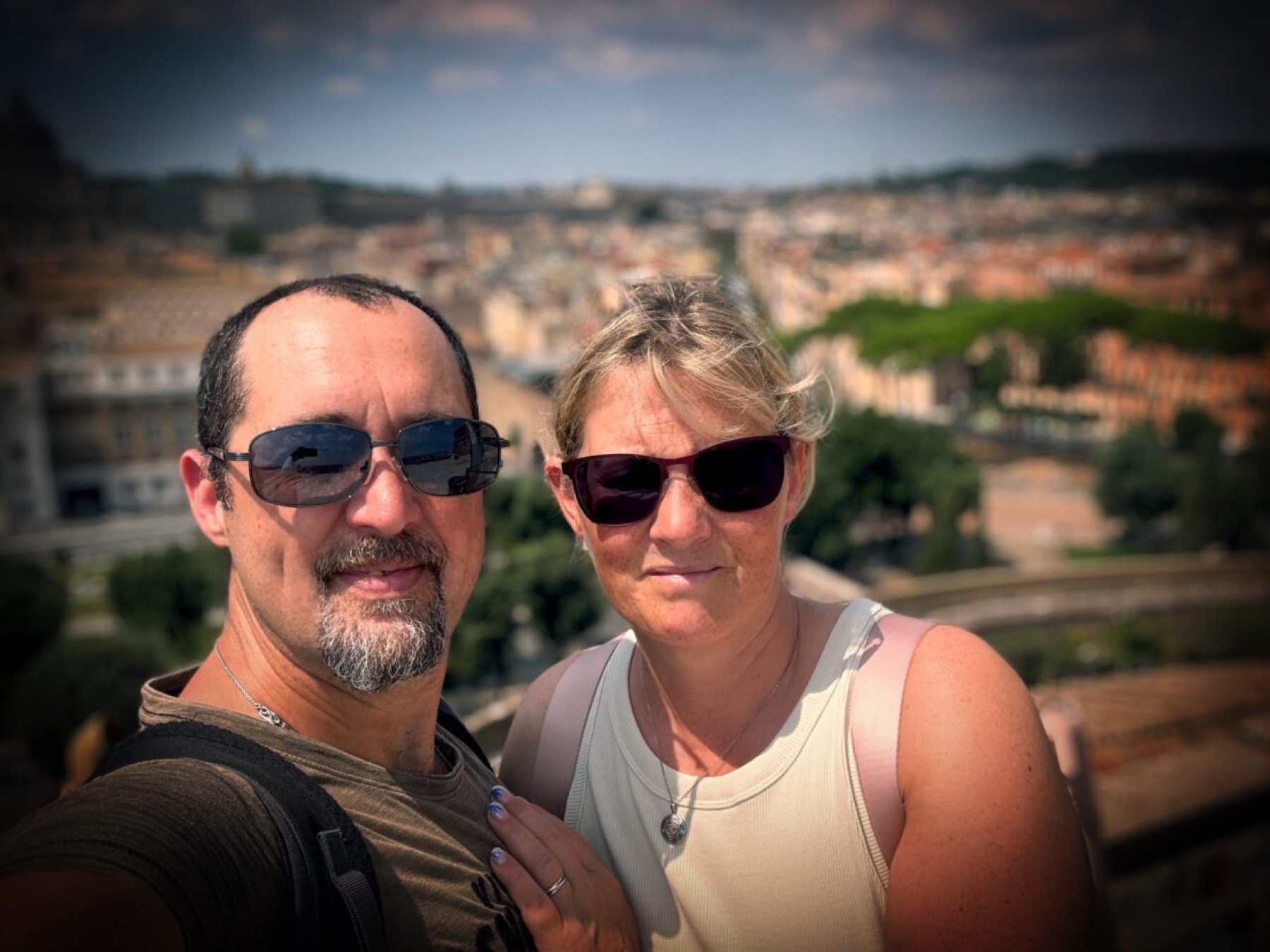 Christian und Sandra gemeinsam auf Reisen