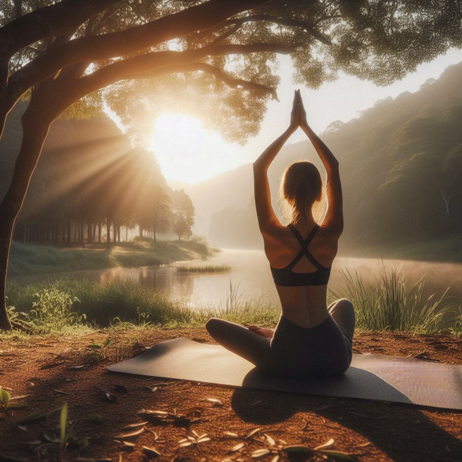 Ruhige Yogapraxis in der Natur – Chamyli Onlinekurse
