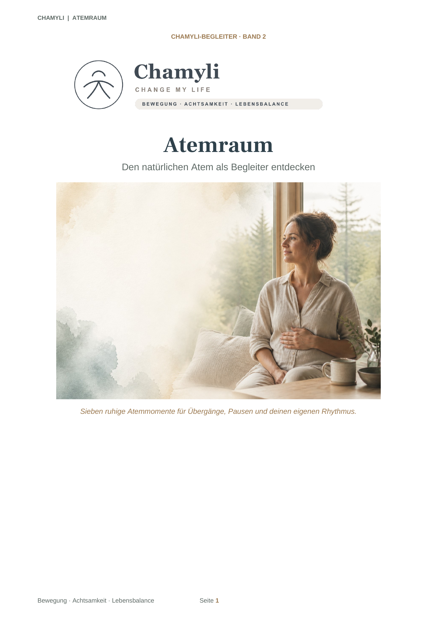 Atemraum – Den natürlichen Atem als Begleiter entdecken